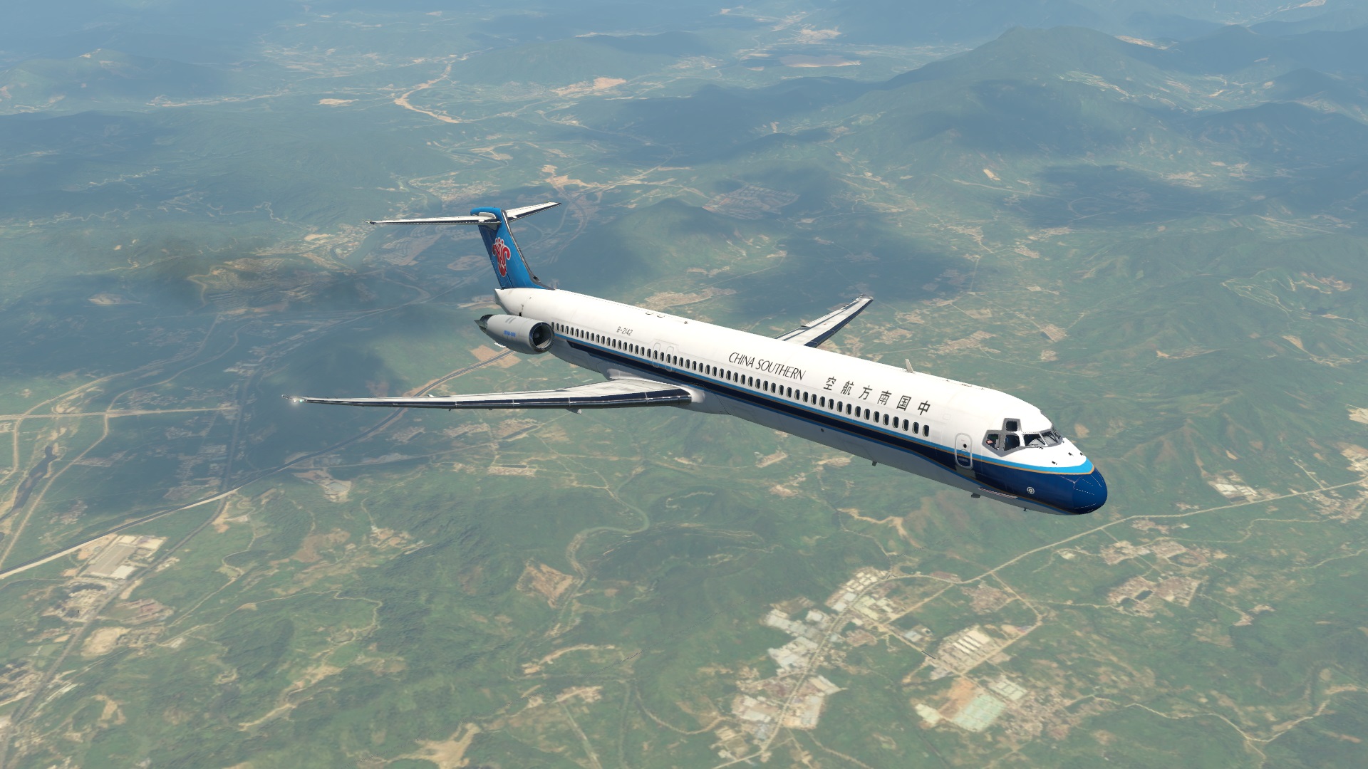 MD80首飞 ZGGG-ZJHK-8261 