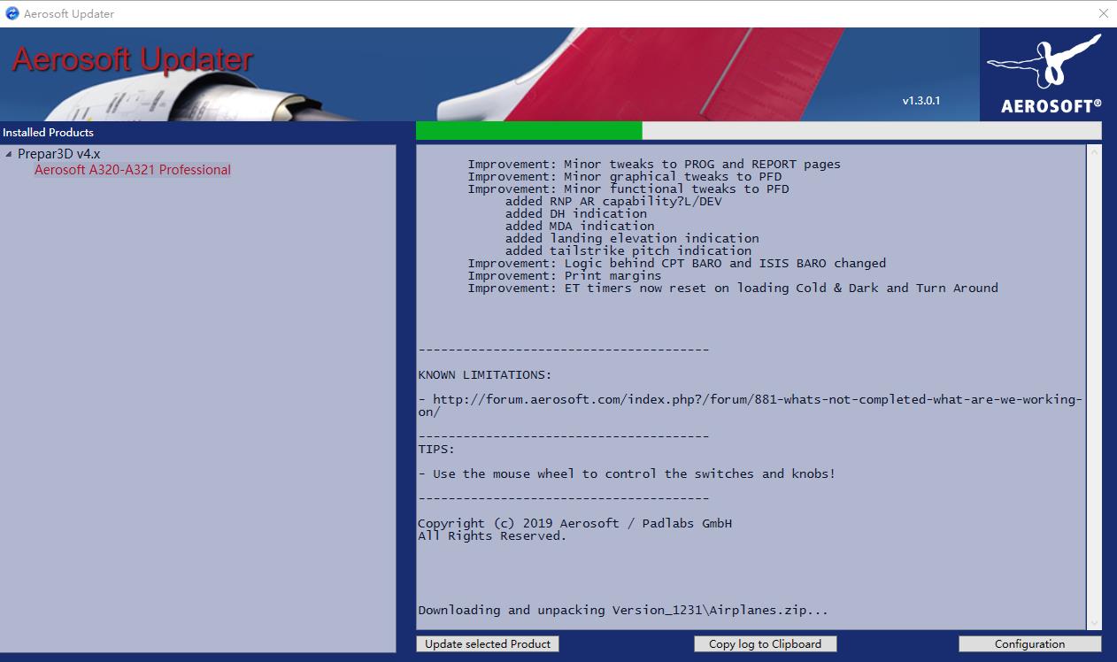 【已解决】aerosoft - Updater 在线更新变的好卡好慢-8339 