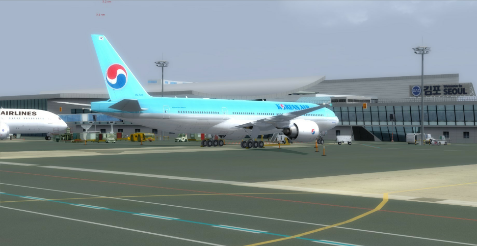 首尔金浦--上海浦东-2887 