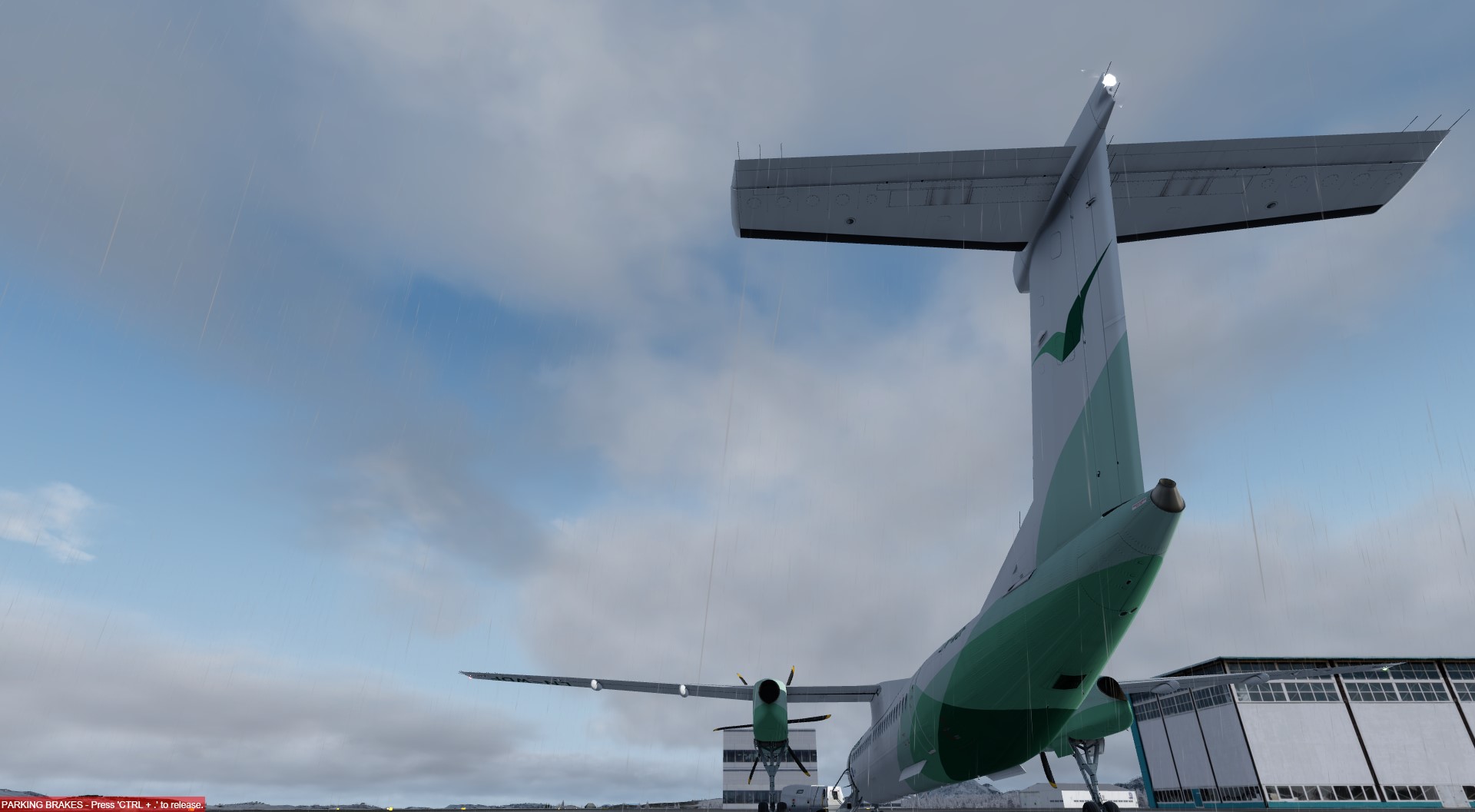挪威村村通之 DASH8 Q400-669 