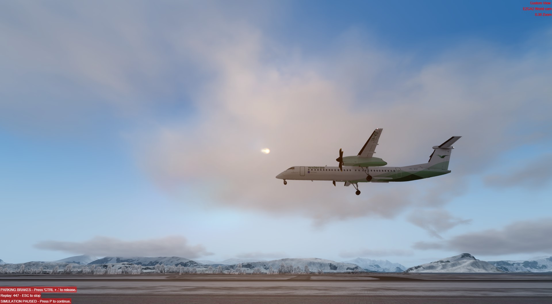 挪威村村通之 DASH8 Q400-5502 