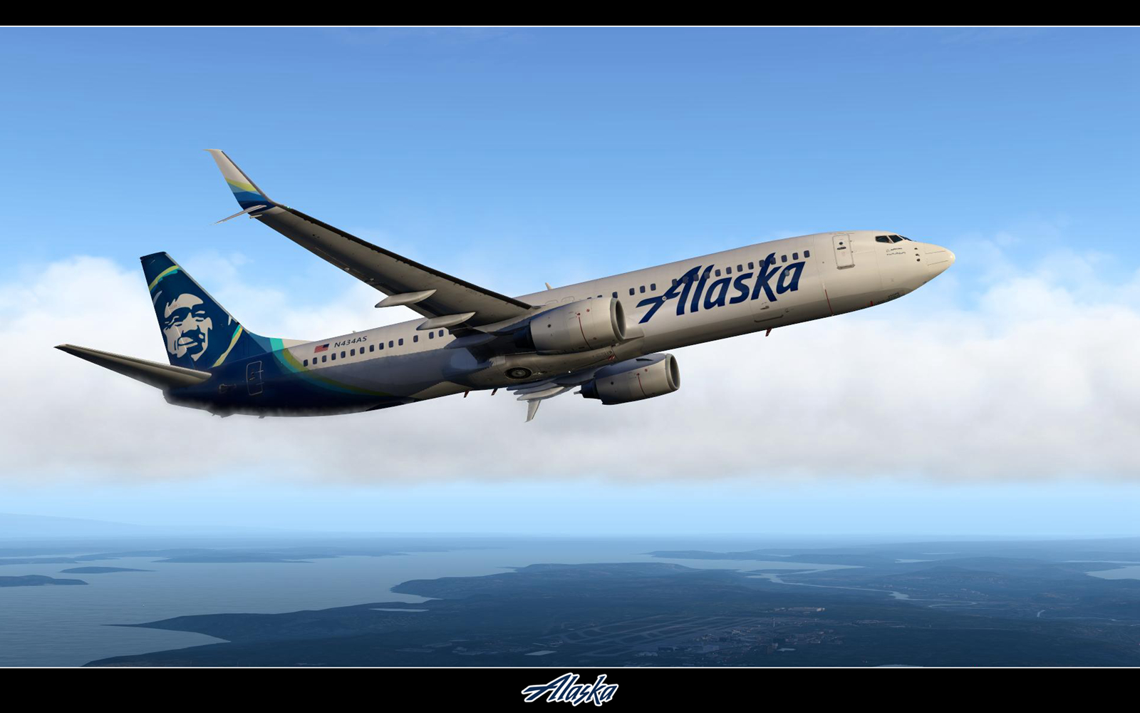 相同的硬件，全最高设置，跑xplane11和P3D, P3D画面好多了-4413 