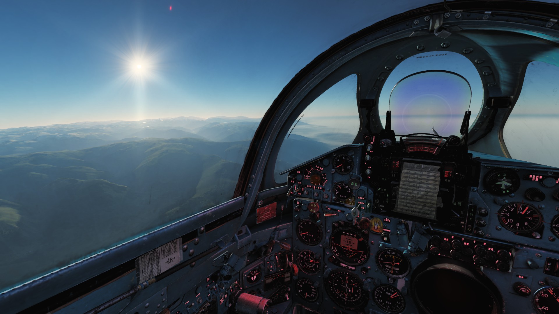 DCS MIG21(歼7）这满满的机械仪表。70年代的味道-4929 