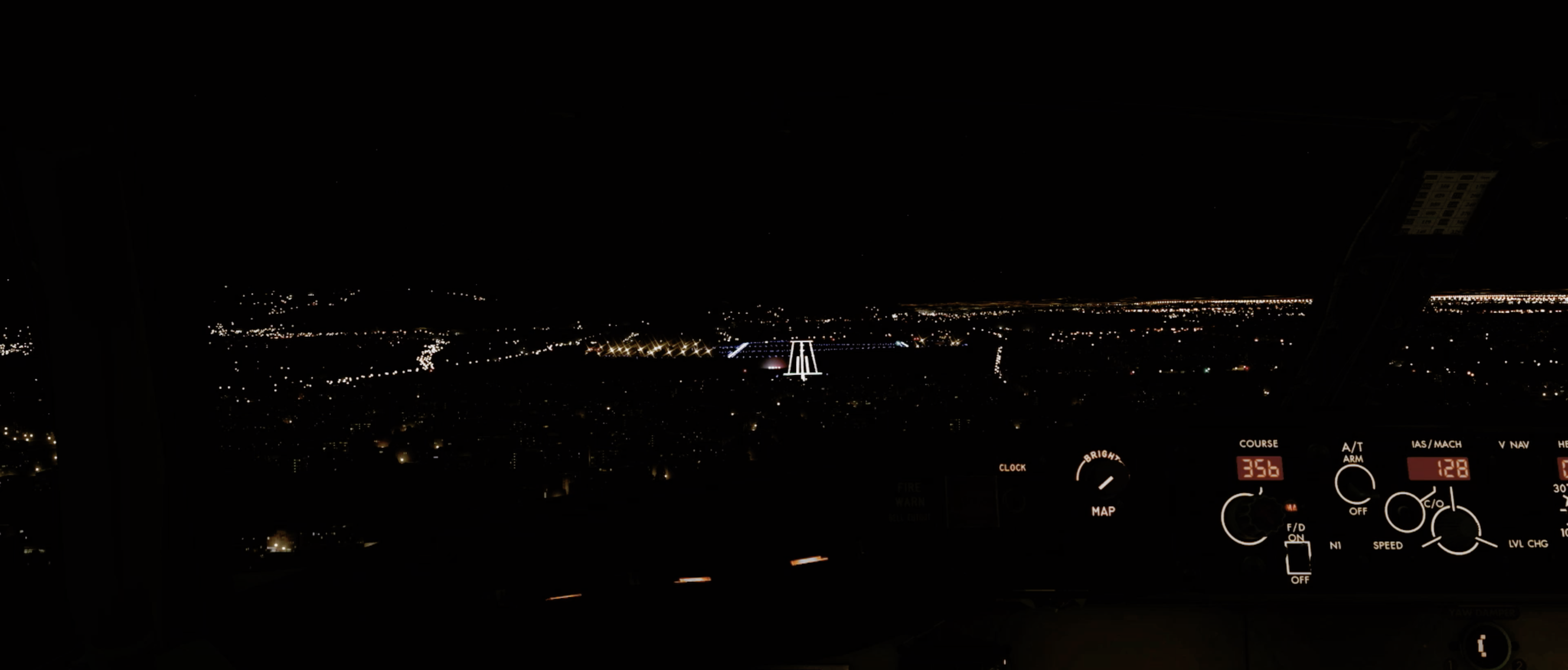 Xplane11 其他空域用户落地神秘机场-7796 
