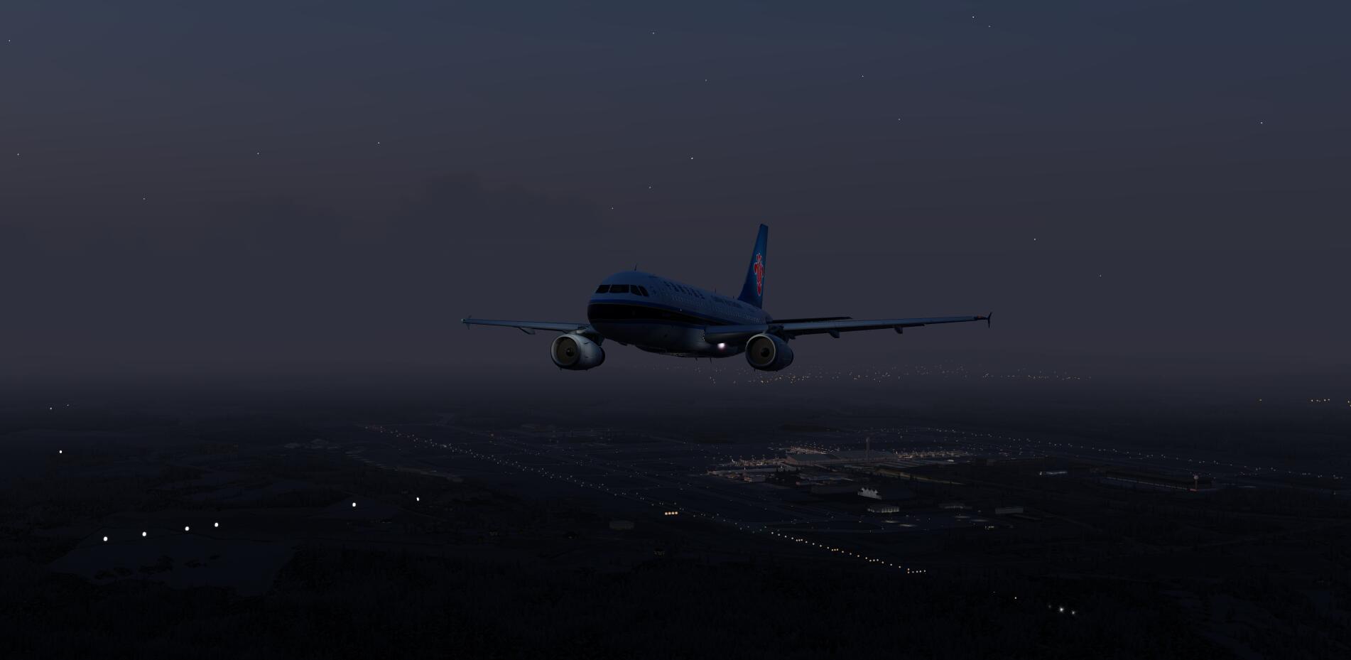 P3DV4近日飞行QQ截杂图-740 