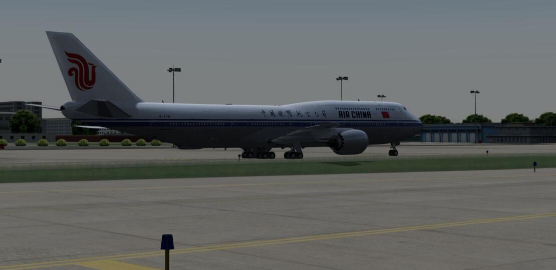 国航747-8机队涂装-9601 