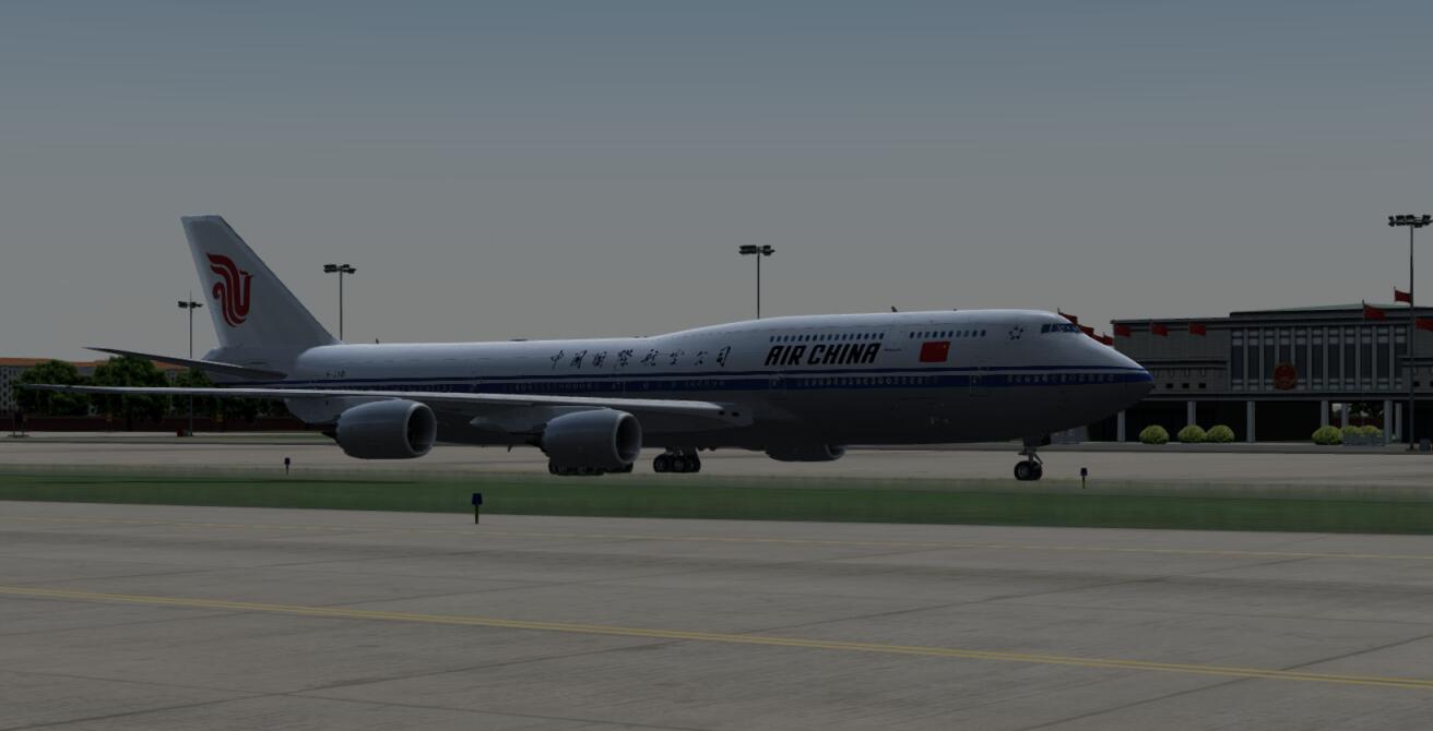 国航747-8机队涂装-6151 