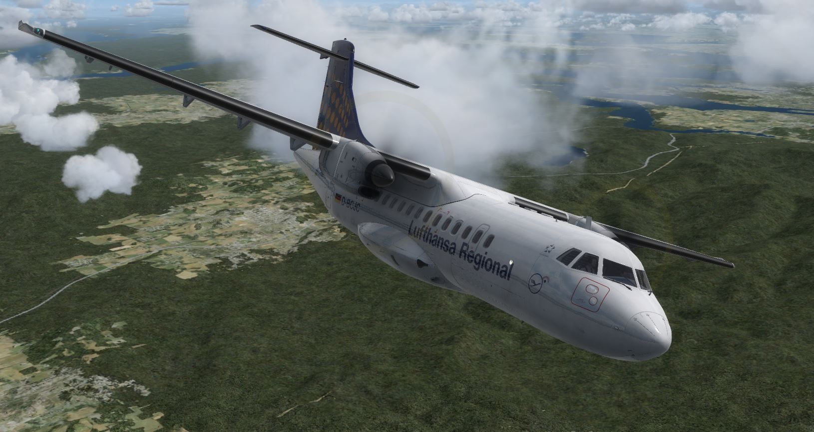 ATR42-500 Lufthansa-7554 