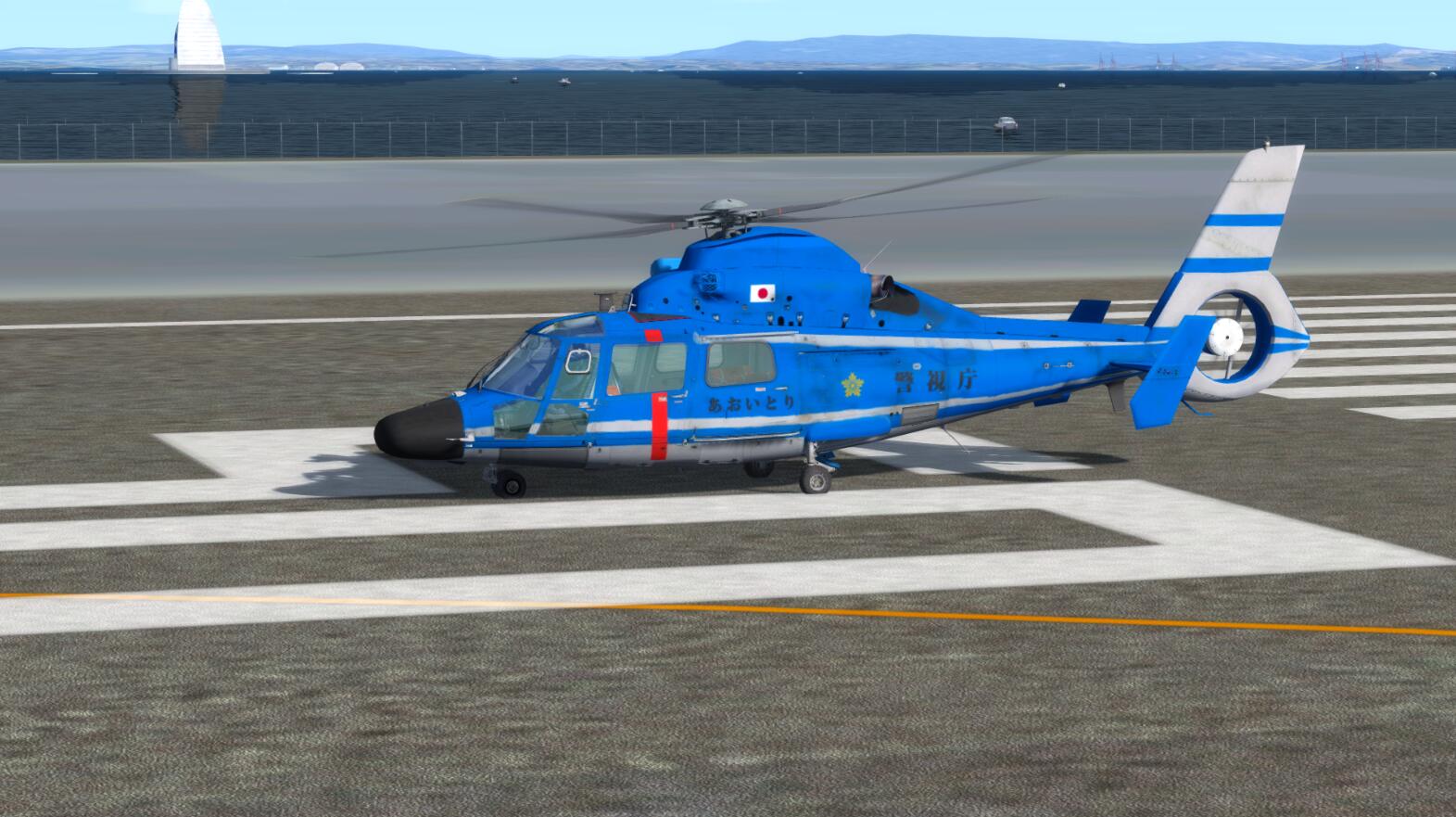 [P3Dv4]cera AS365 警视厅一般涂装预览-137 