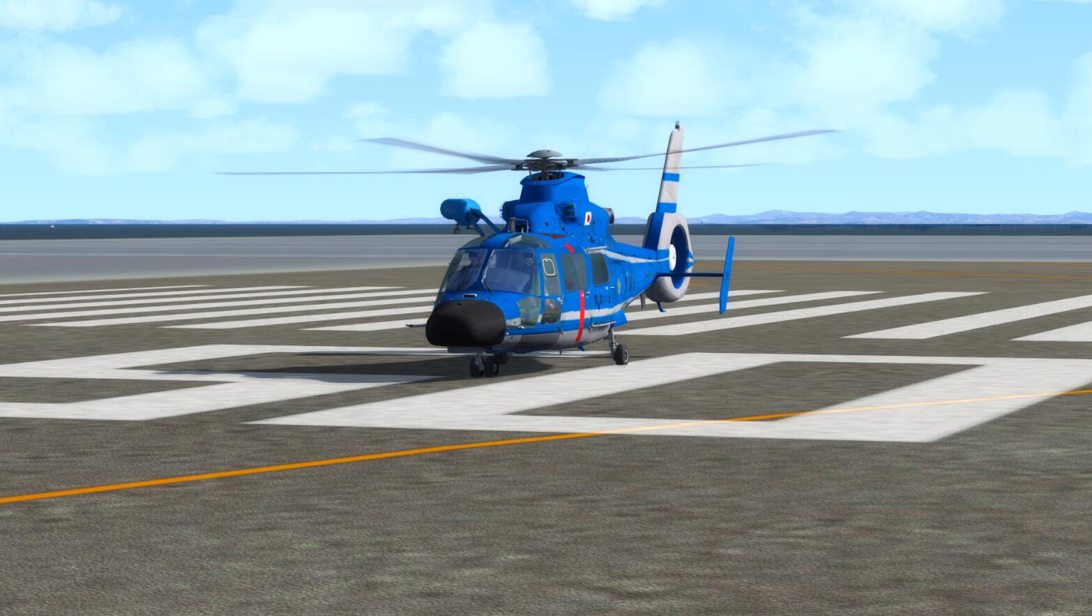 [P3Dv4]cera AS365 警视厅一般涂装预览-3735 
