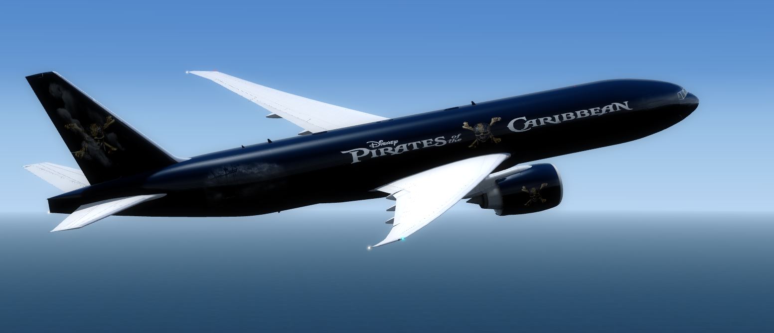 B777 Disney Pirates of Carrbbean-1724 
