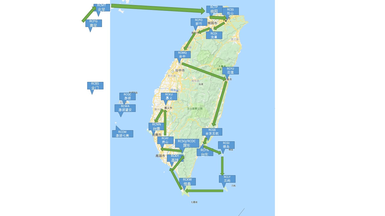宝岛台湾之旅——第十六站：嘉义RCKU to 台南RCNN-1688 