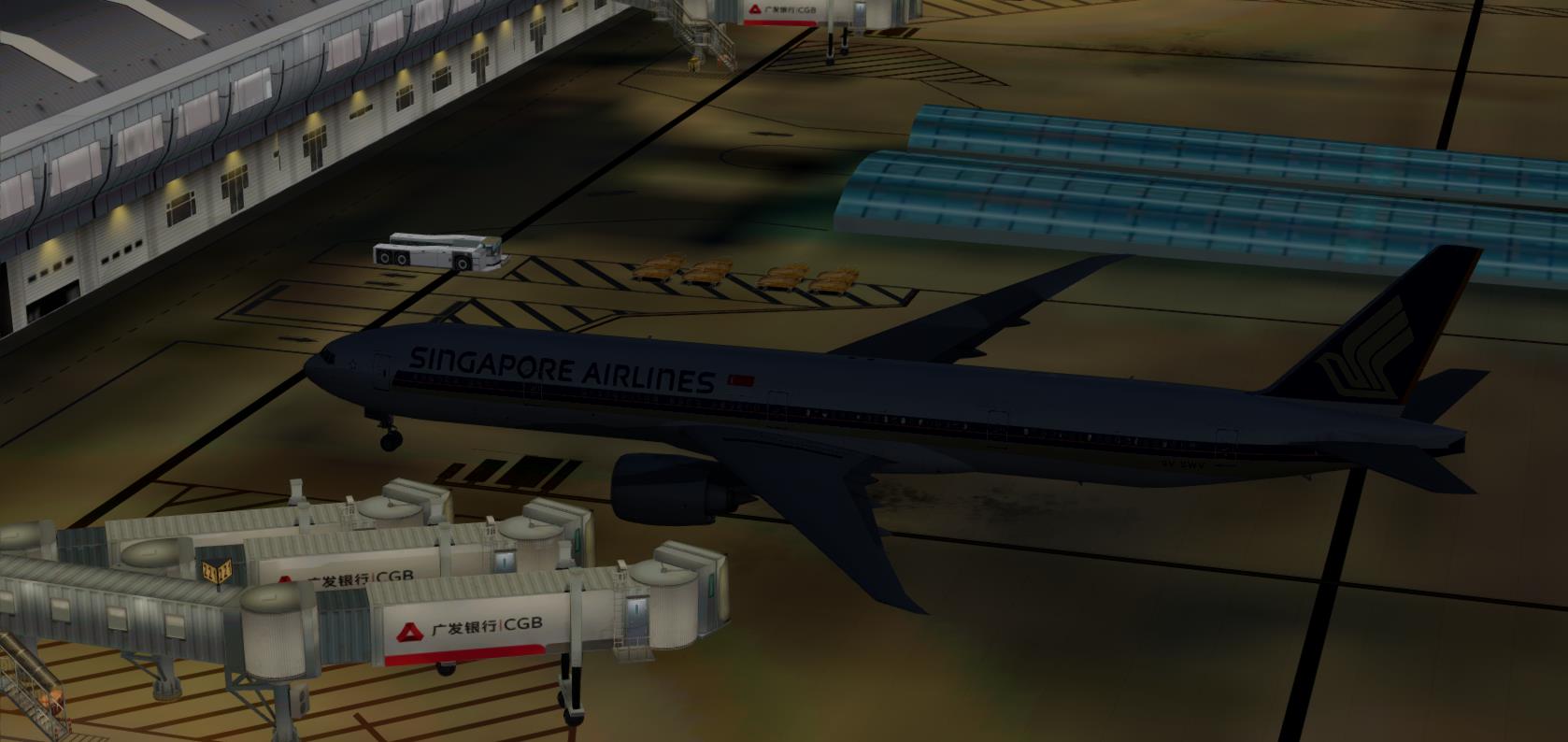 p3dv4.5 晚上没有光照效果？-8053 