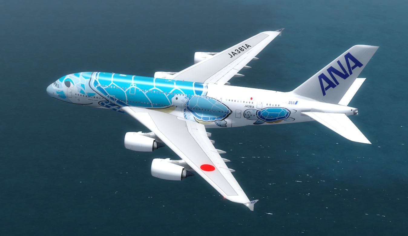 JA381A All Nippon Airways Airbus A380-800-252 