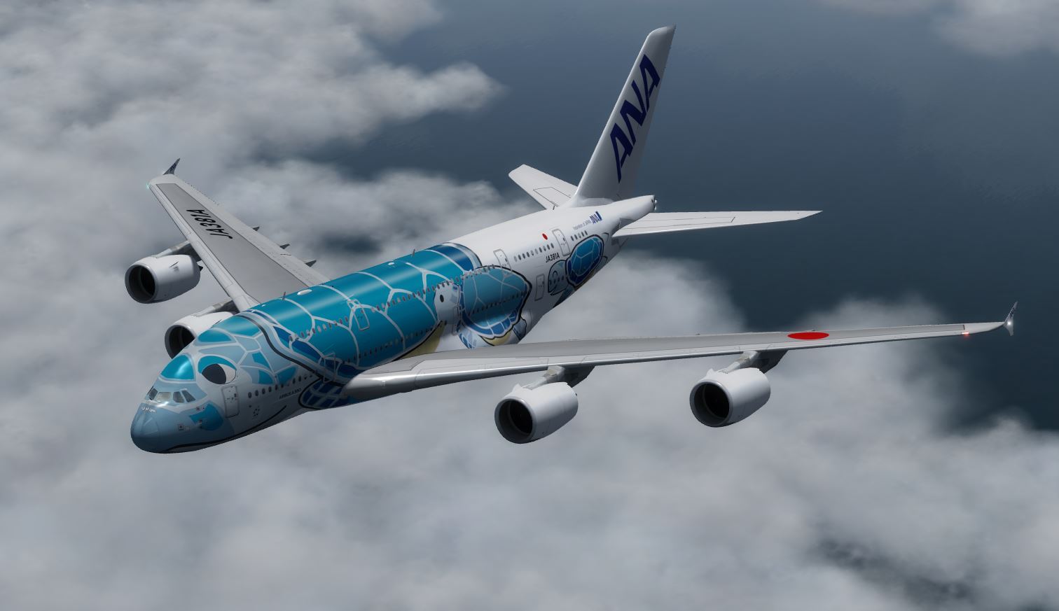 JA381A All Nippon Airways Airbus A380-800-1742 