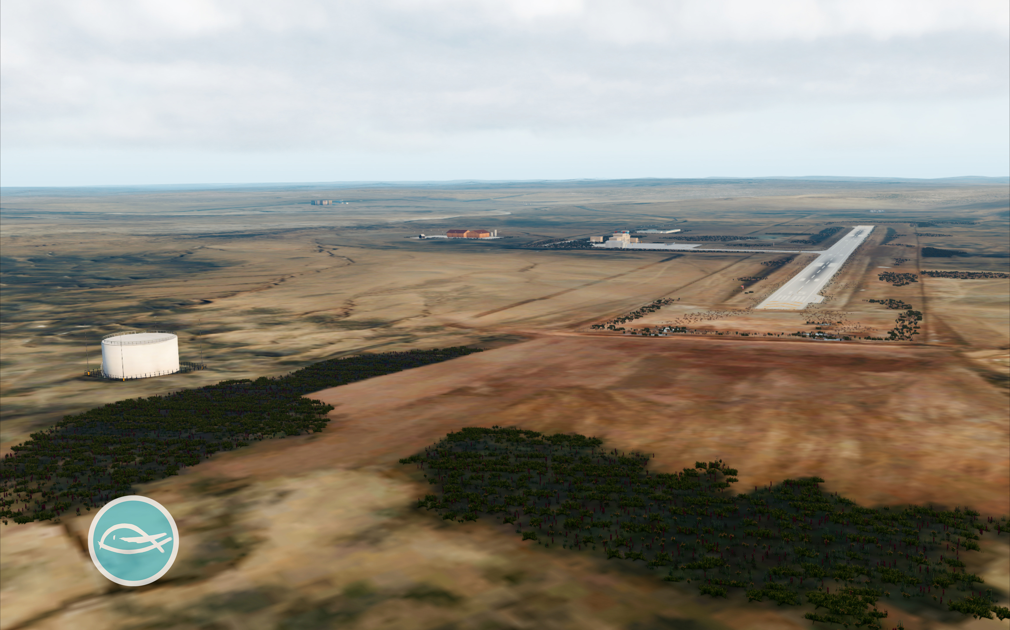 【原创】【XPlane11】乌拉特中旗机场-1333 