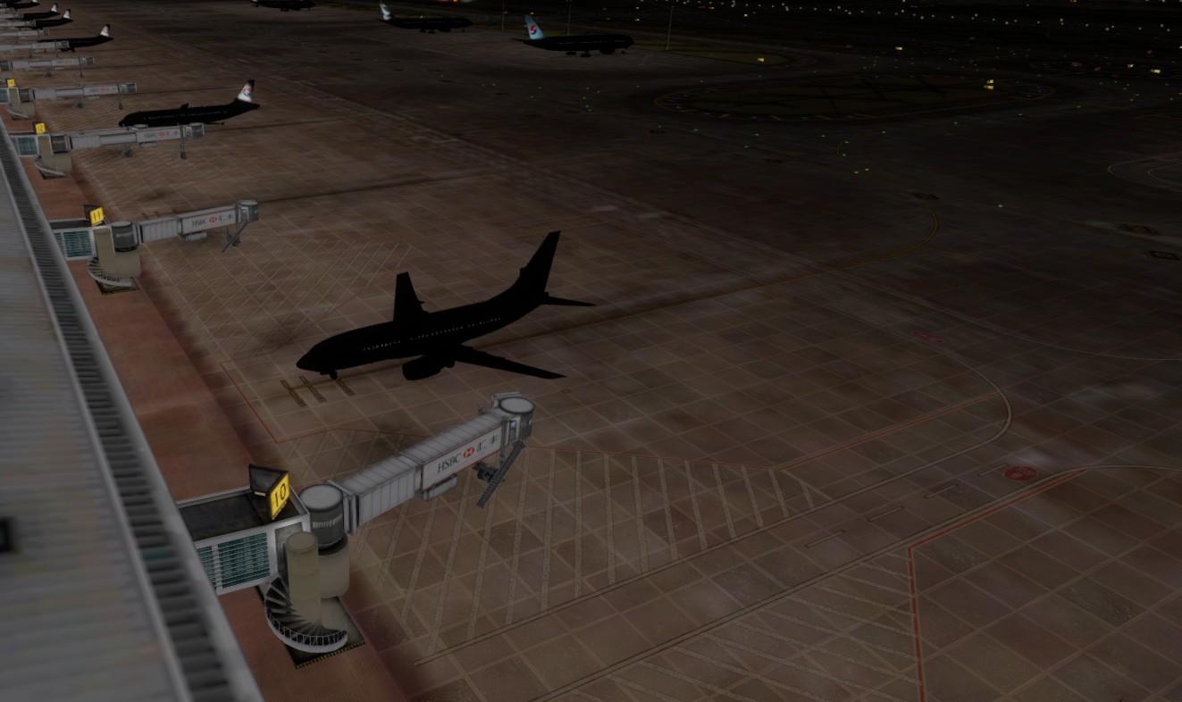 P3Dv4 灯光变成这样了吗？-792 