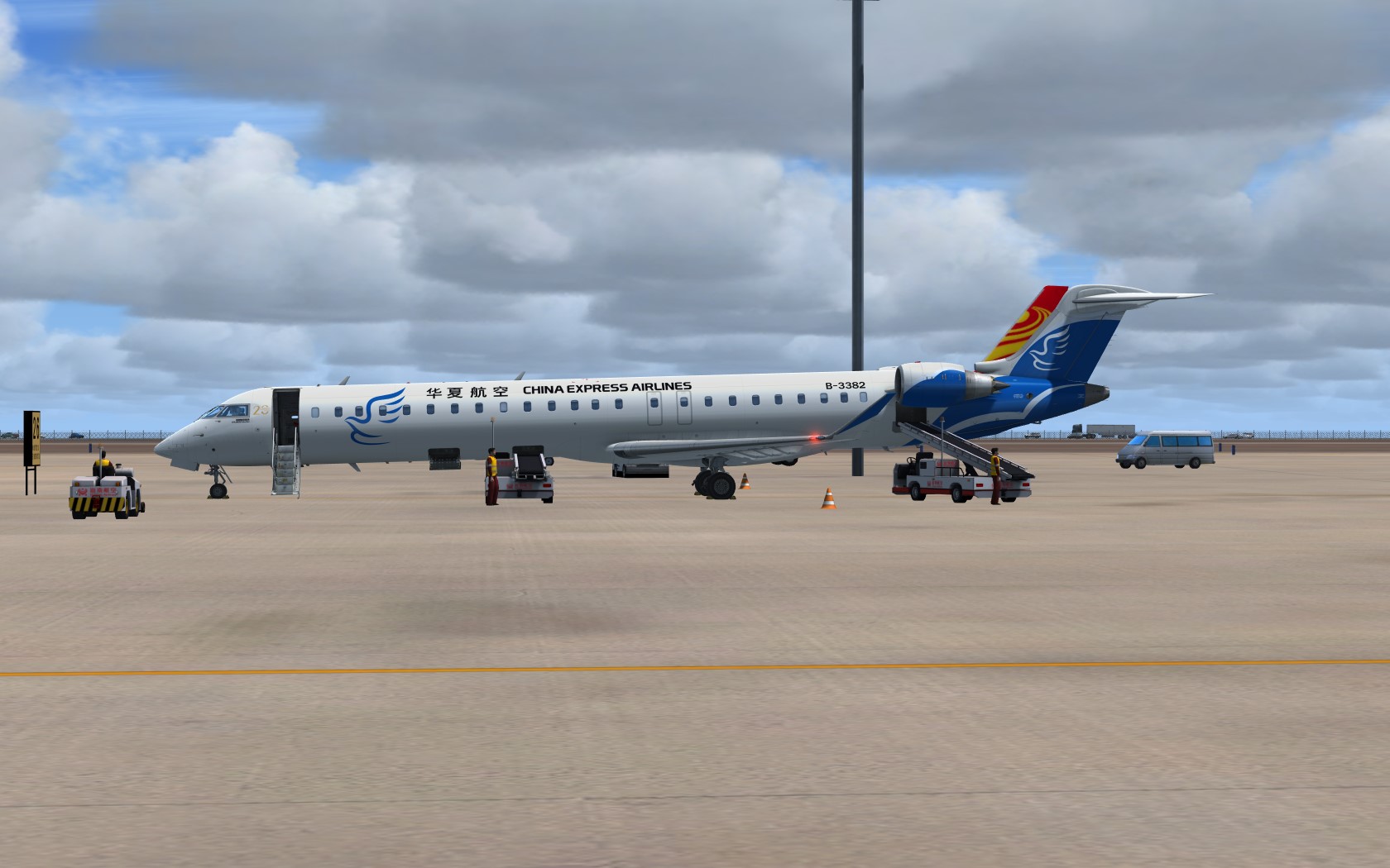 许久未飞CRJ-5446 