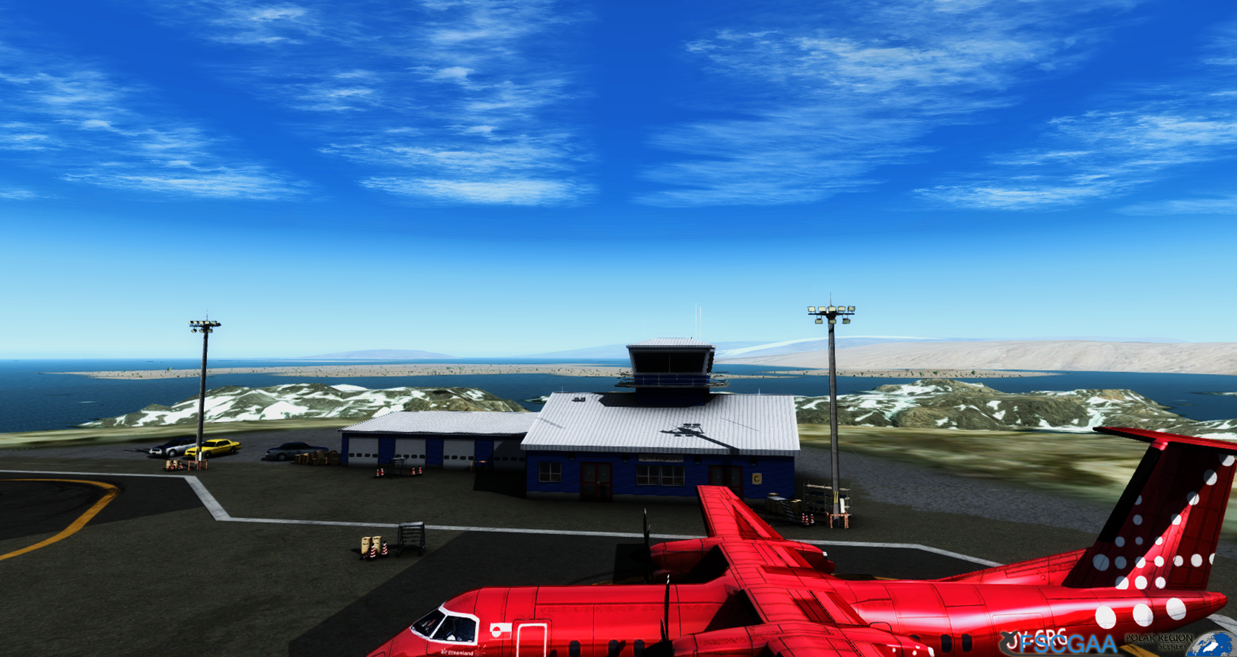 格陵兰岛乌佩纳维克机场 for P3Dv4 发布-8863 