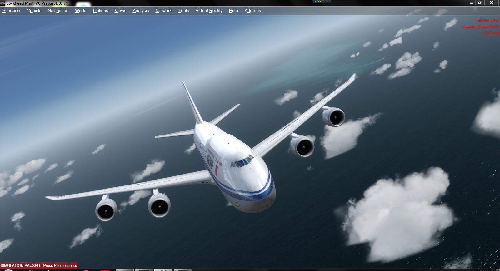 饭后飞行——747-8&amp;F35-C-5336 