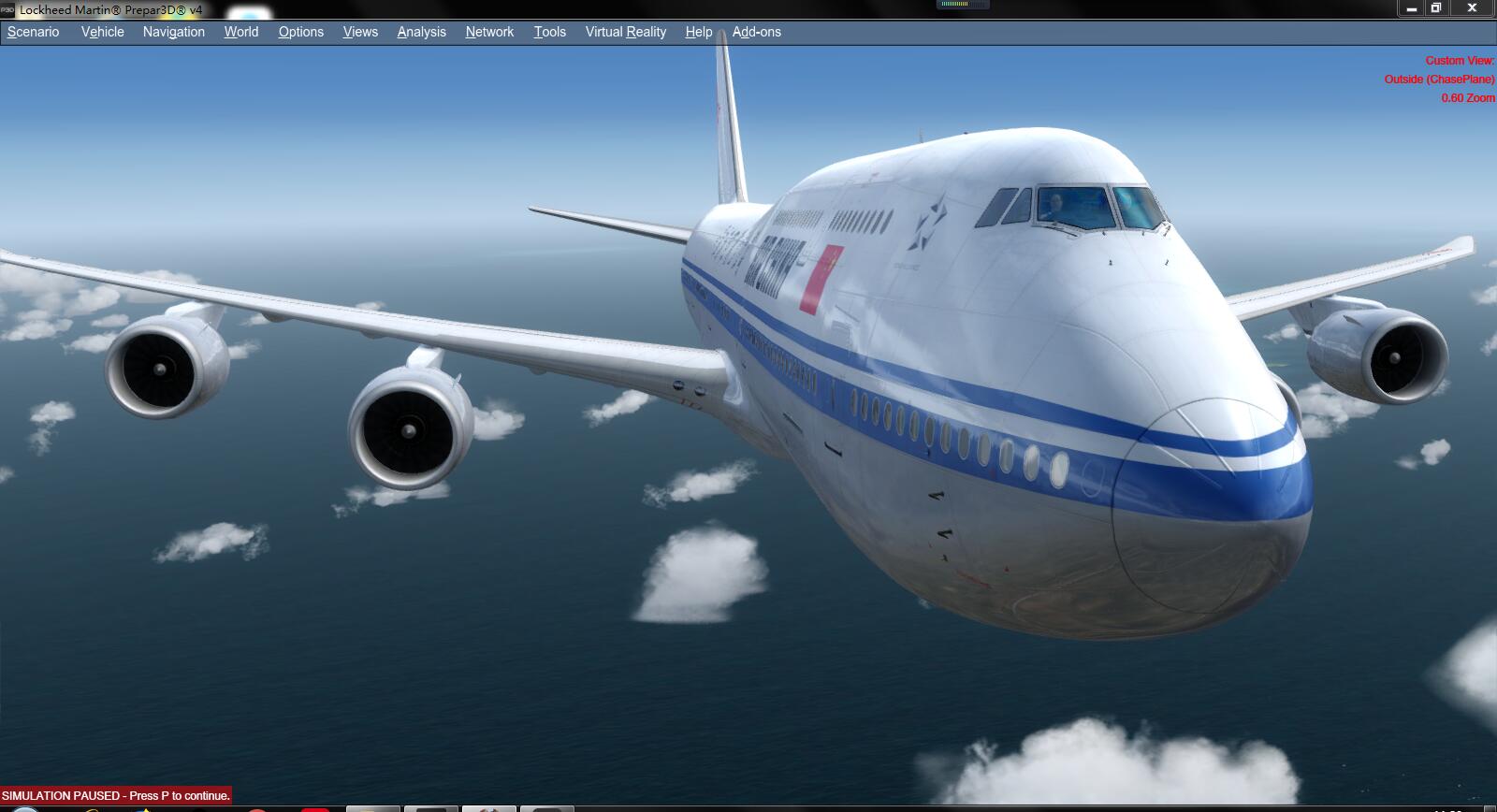 饭后飞行——747-8&amp;F35-C-3378 