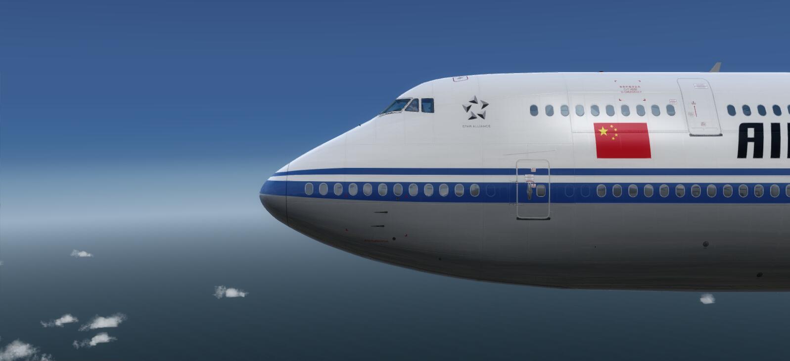 饭后飞行——747-8&amp;F35-C-1233 