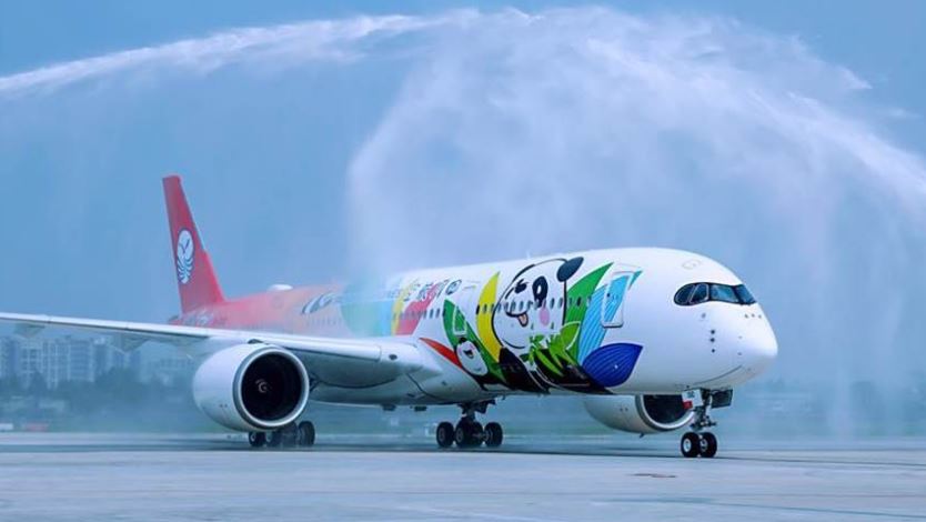 FSP A350-900 四川航空 Panda 1st A350-1917 