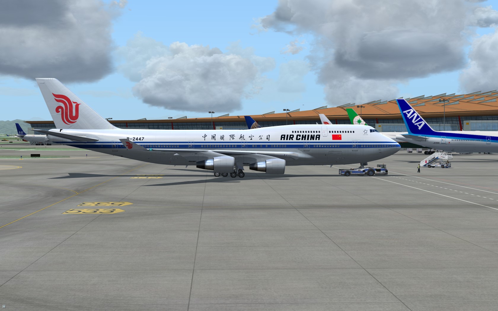 致不老的空中女王-BOEING 747-1102 