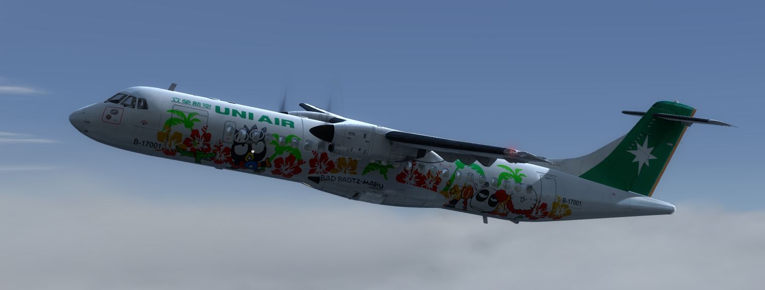 ATR72-600 UNI AIR BADTZ-MARU B-17001-7080 