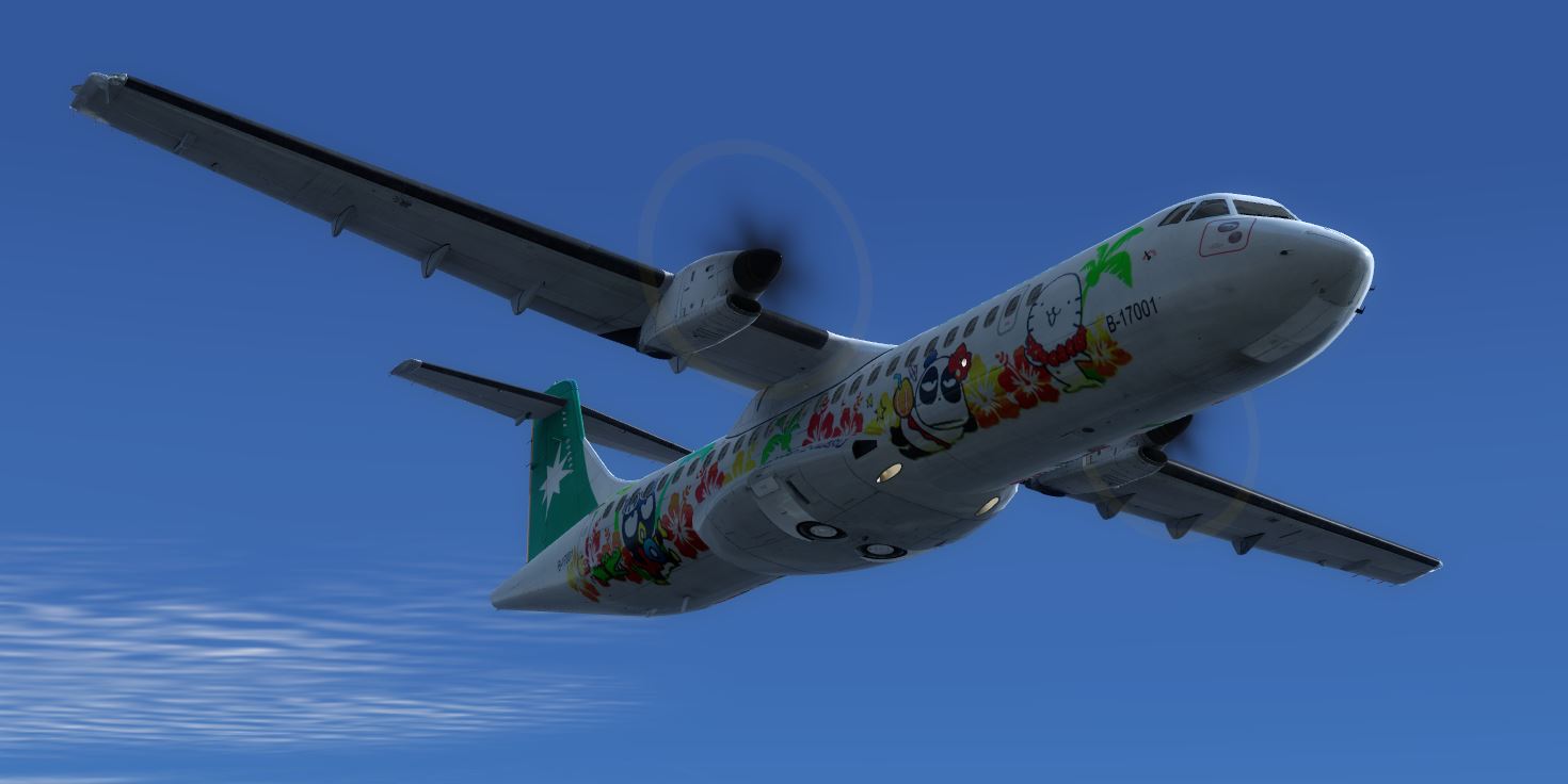 ATR72-600 UNI AIR BADTZ-MARU B-17001-3719 