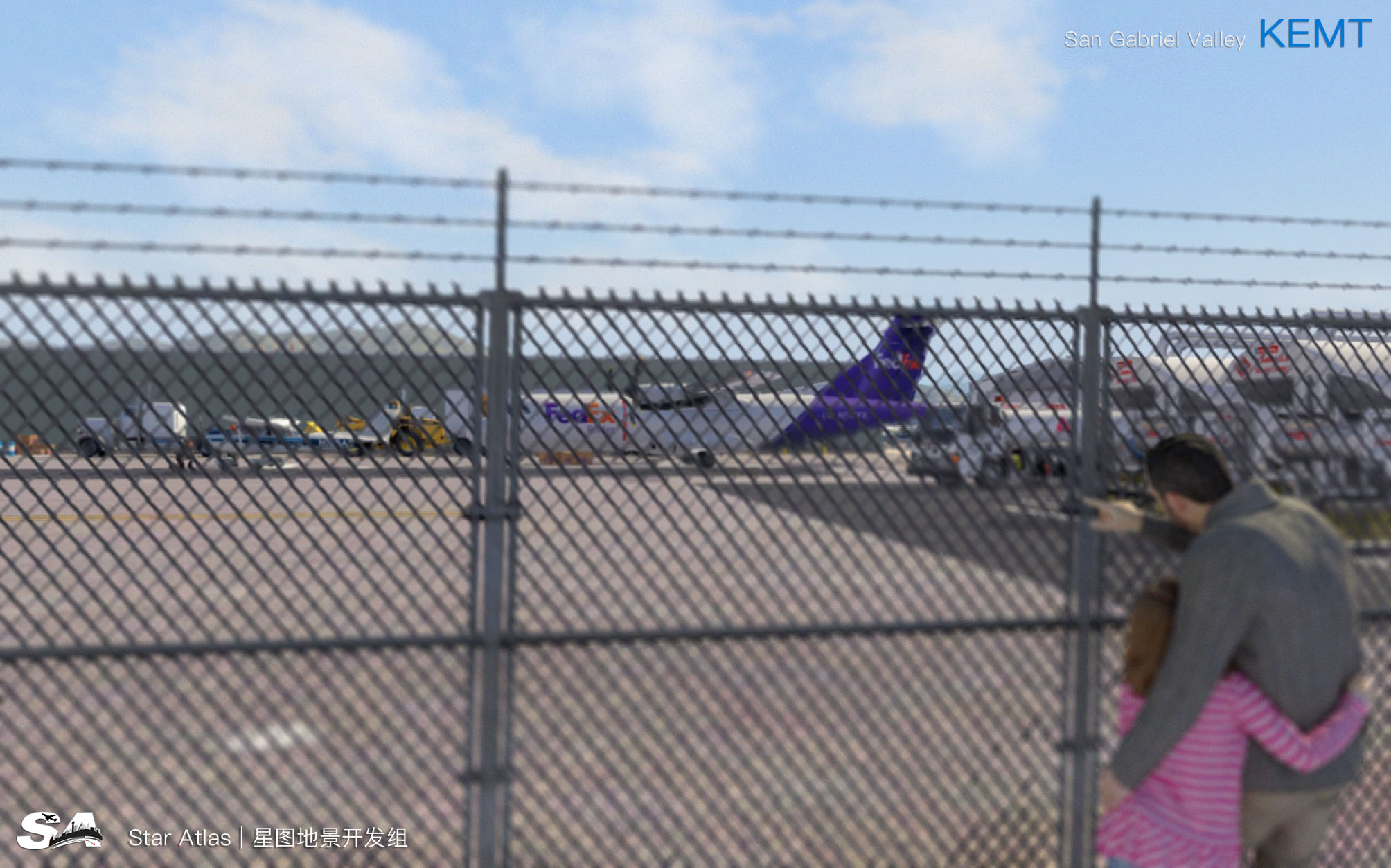 【X-Plane】KEMT-圣盖博谷机场 HD 1.0-414 