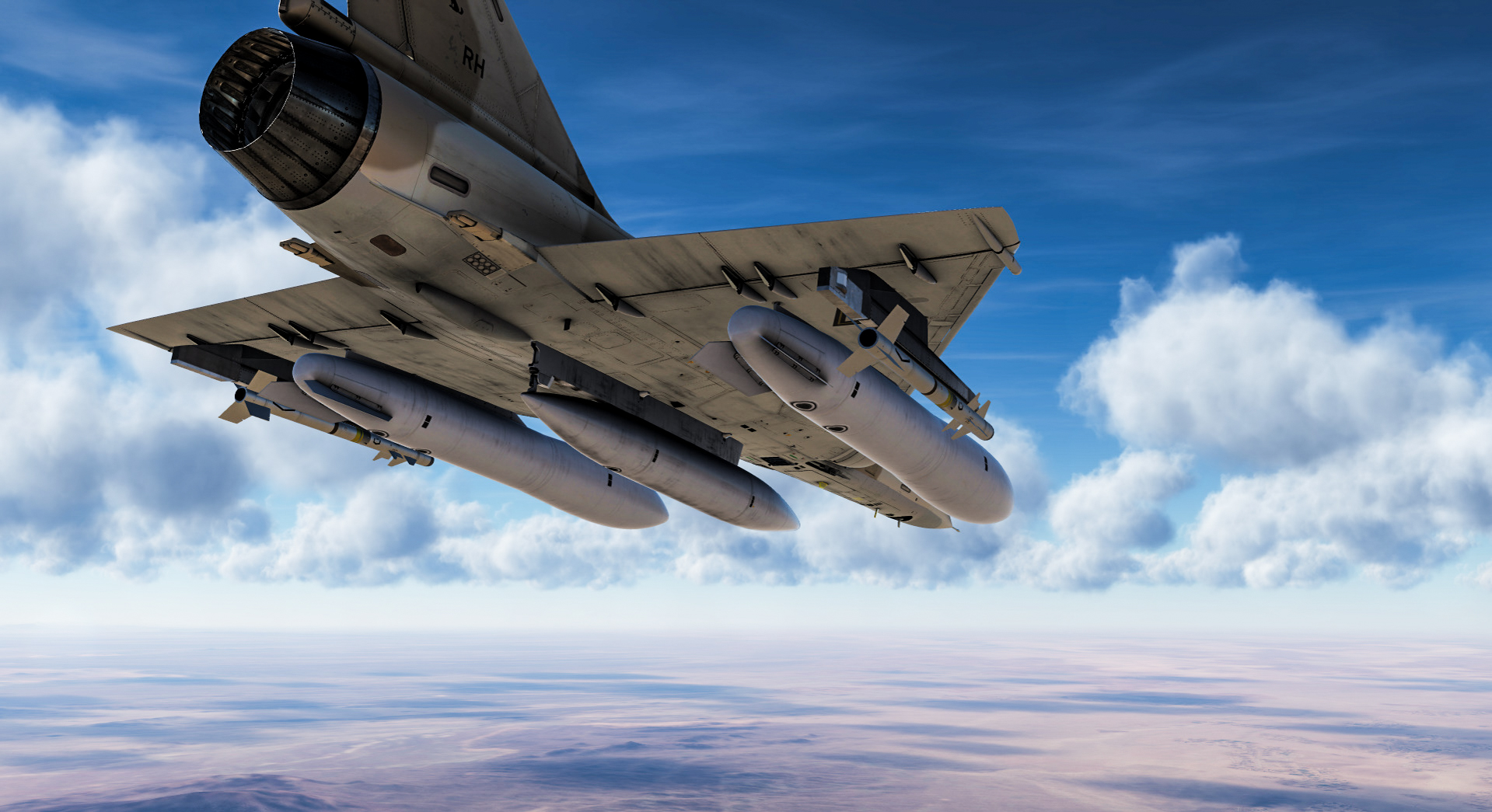 沙漠战役：“大黄蜂”VS“幻影”-3208 