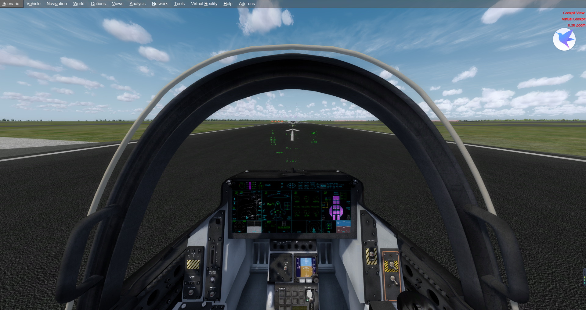 P3D真的是令人吐血啊！重装之后，机身又不见了。-9179 