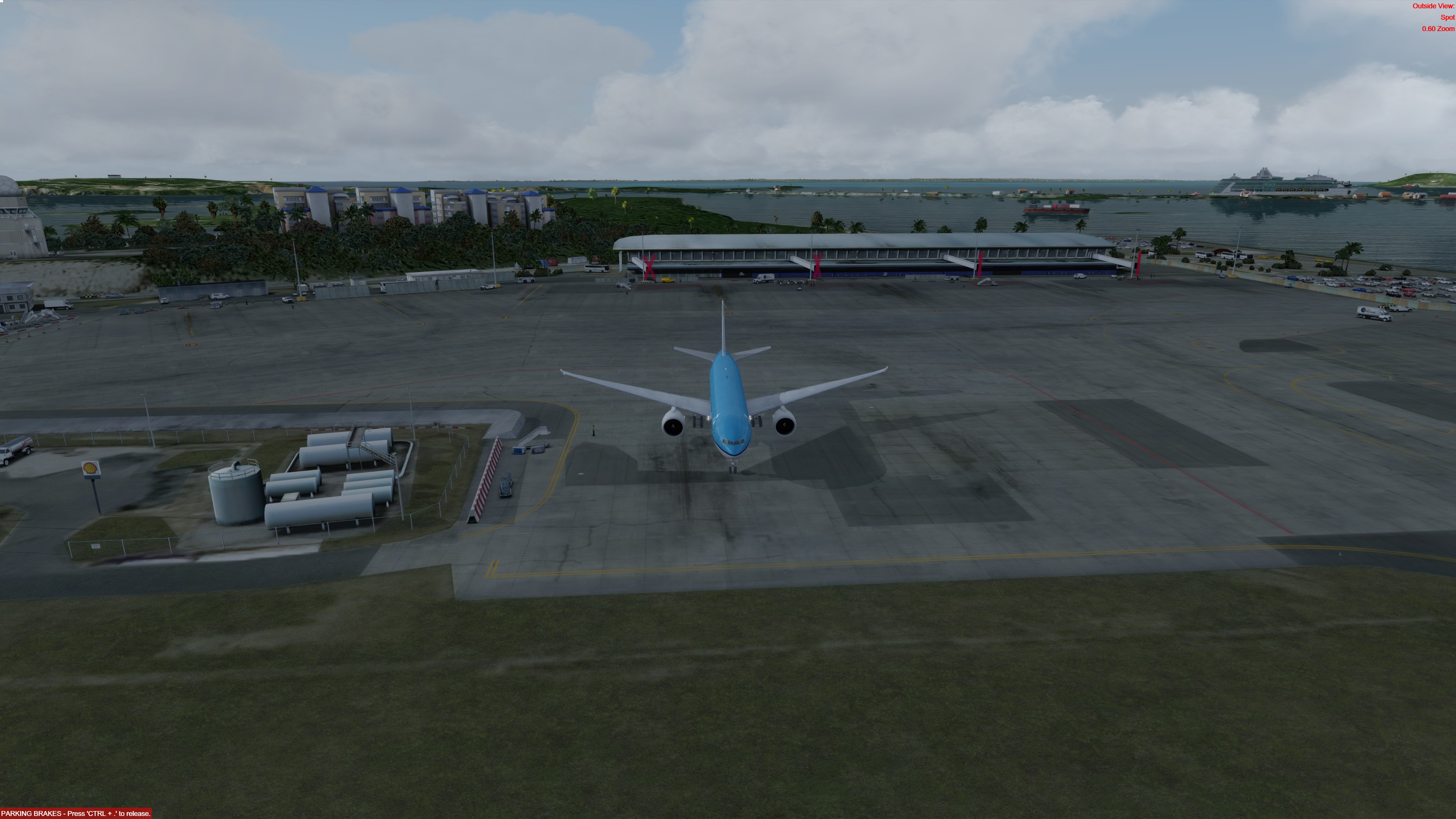 TXKF-TNCM刚落地归机位，机场美图几张-8693 