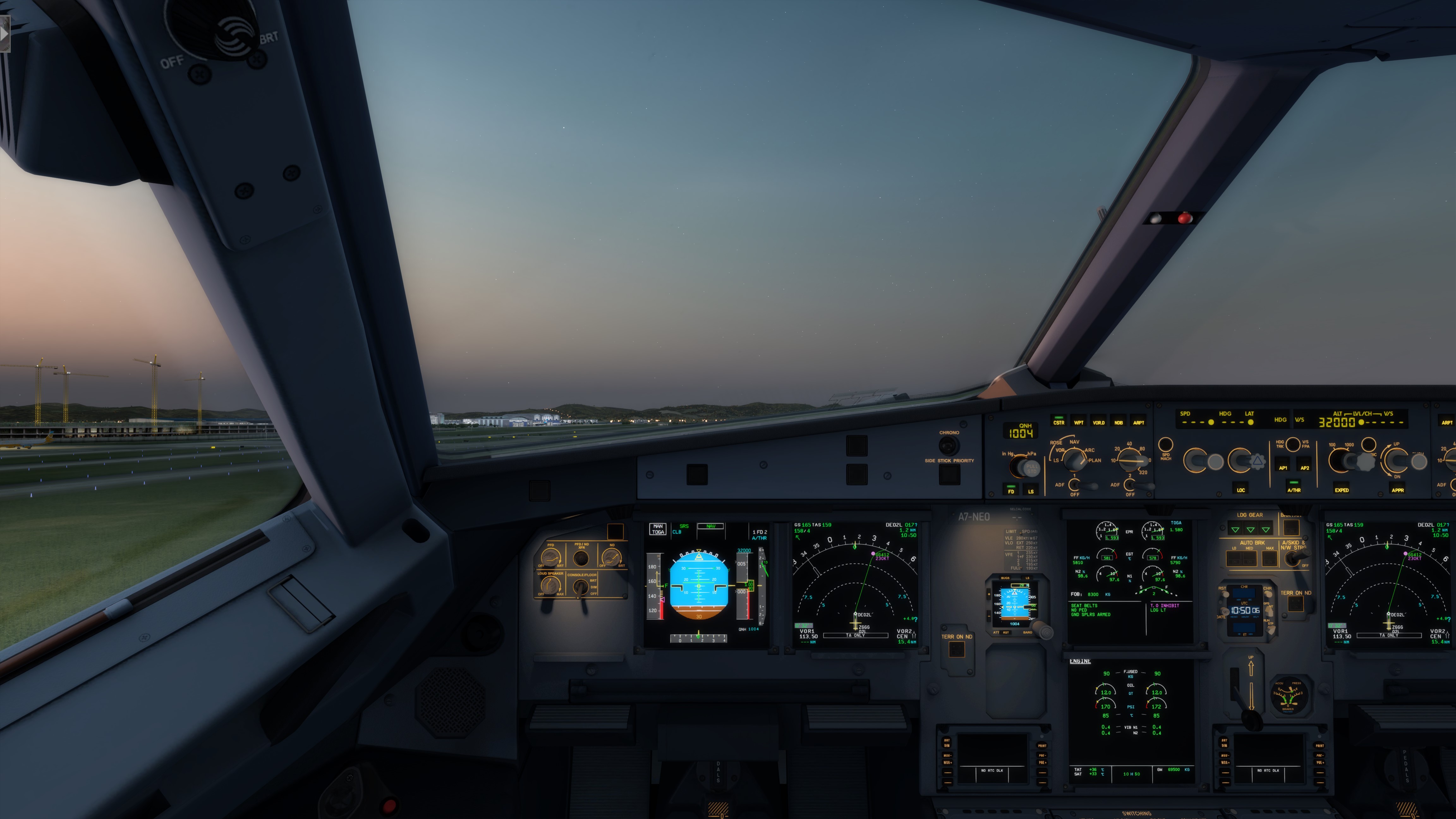 ZGGG-ZUCK傍晚起飞晚上落地，秀图-5817 