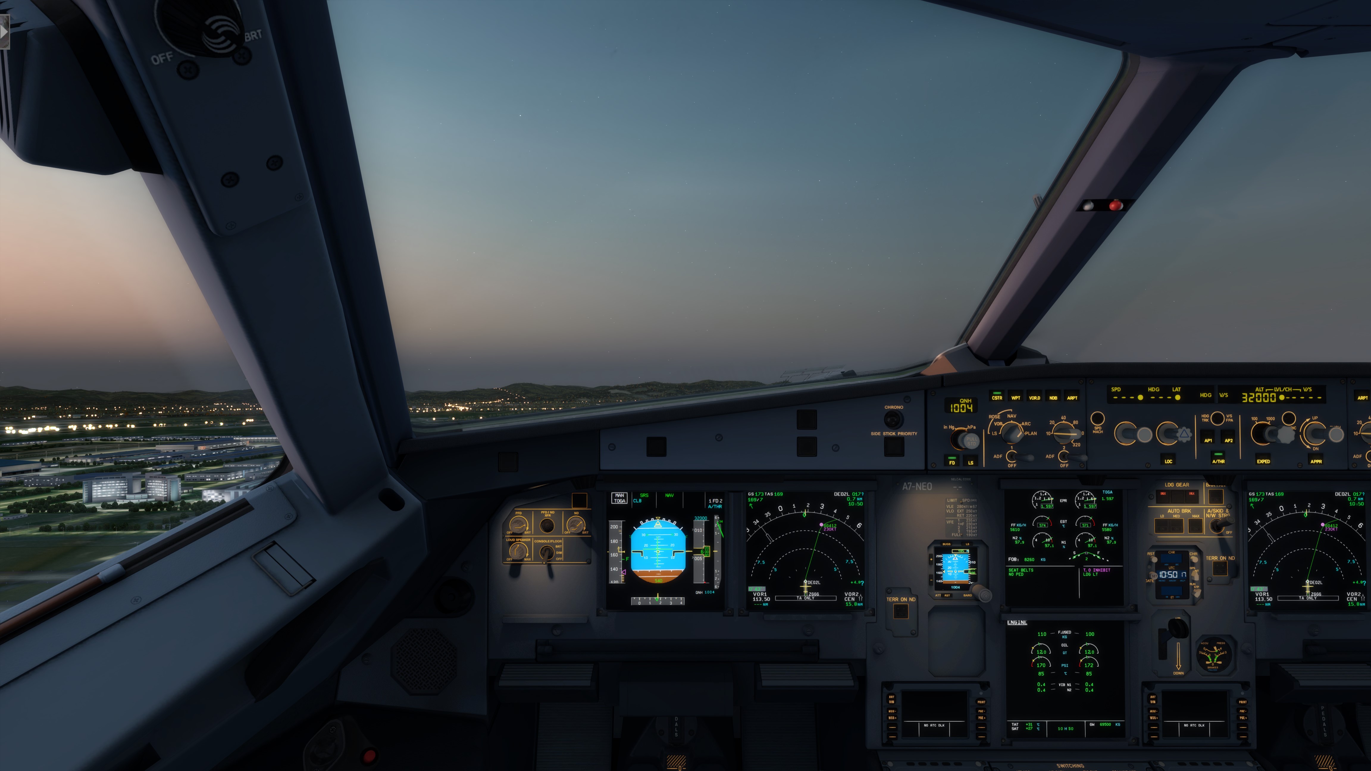 ZGGG-ZUCK傍晚起飞晚上落地，秀图-2329 