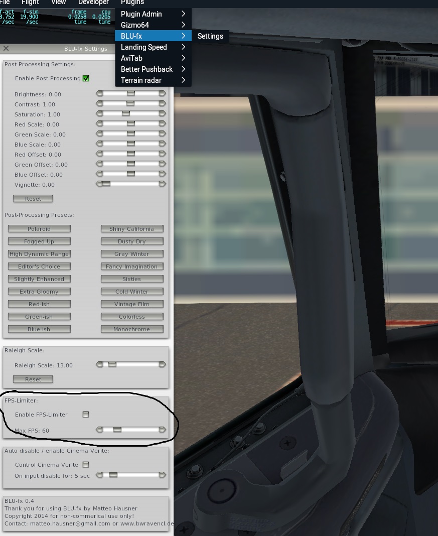 Xplane11的帧数一言难尽-6005 