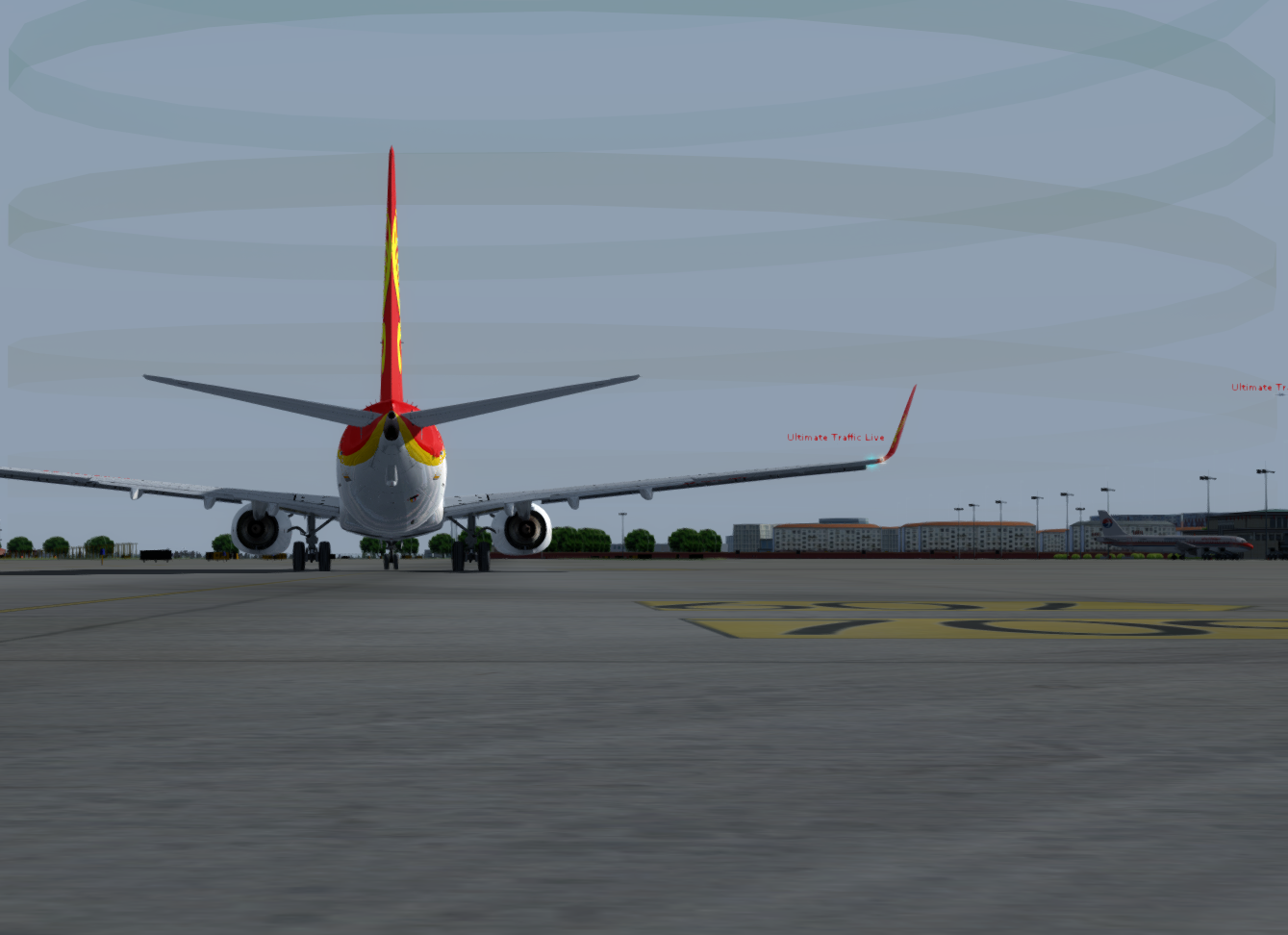 P3D V4 显示异常圆环求助-7281 