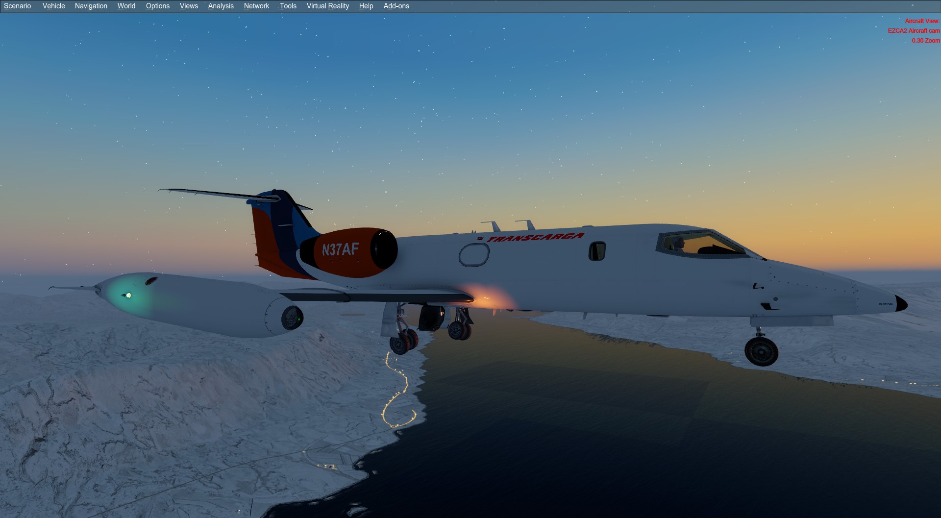 Flysimware – Learjet 35A 评测与冰岛送货之旅-9540 