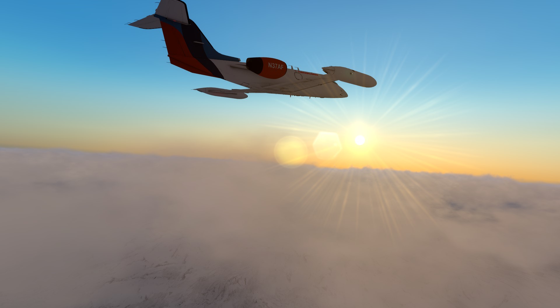 Flysimware – Learjet 35A 评测与冰岛送货之旅-5105 
