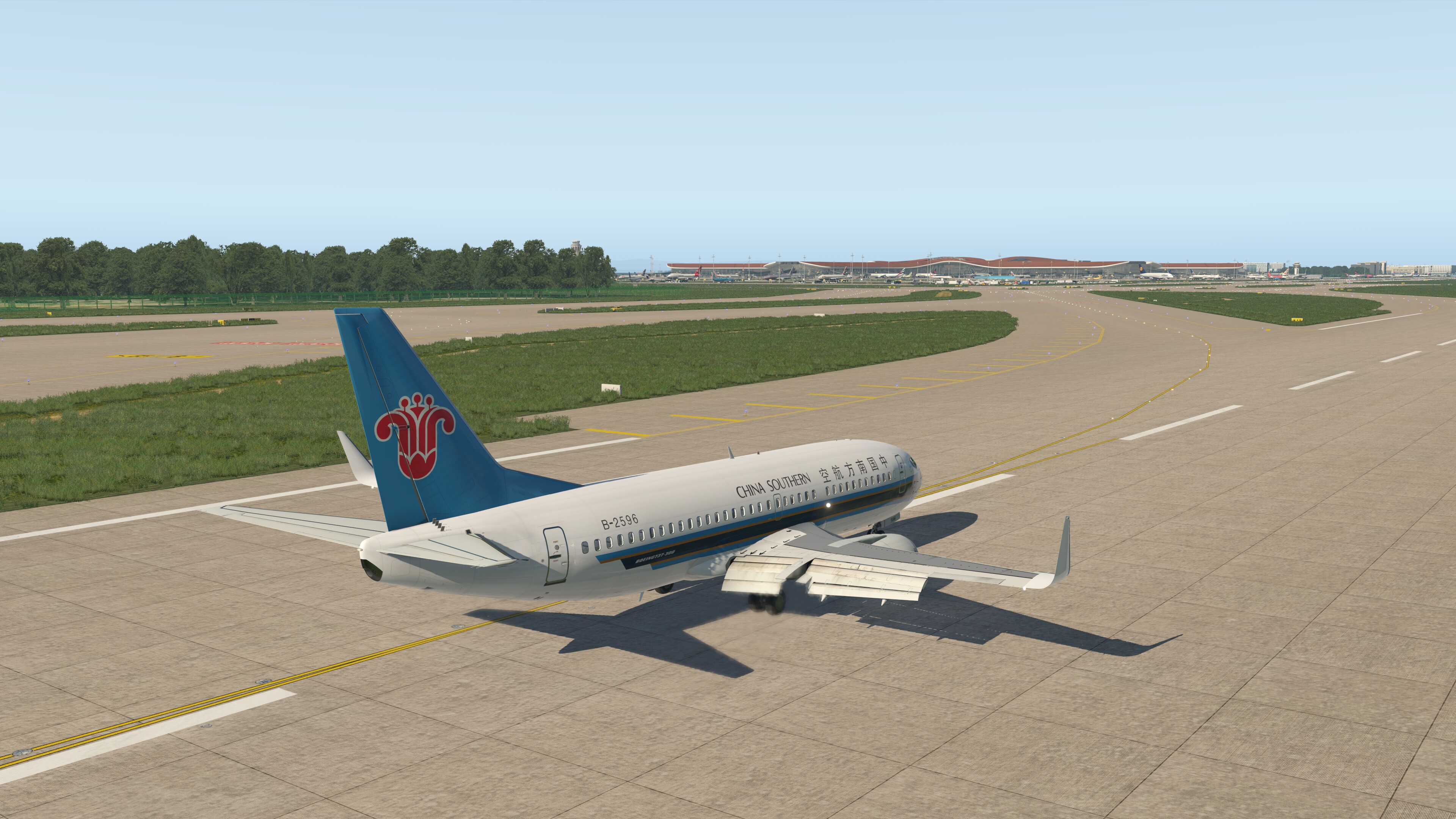 大兴机场伪装拍机-707 