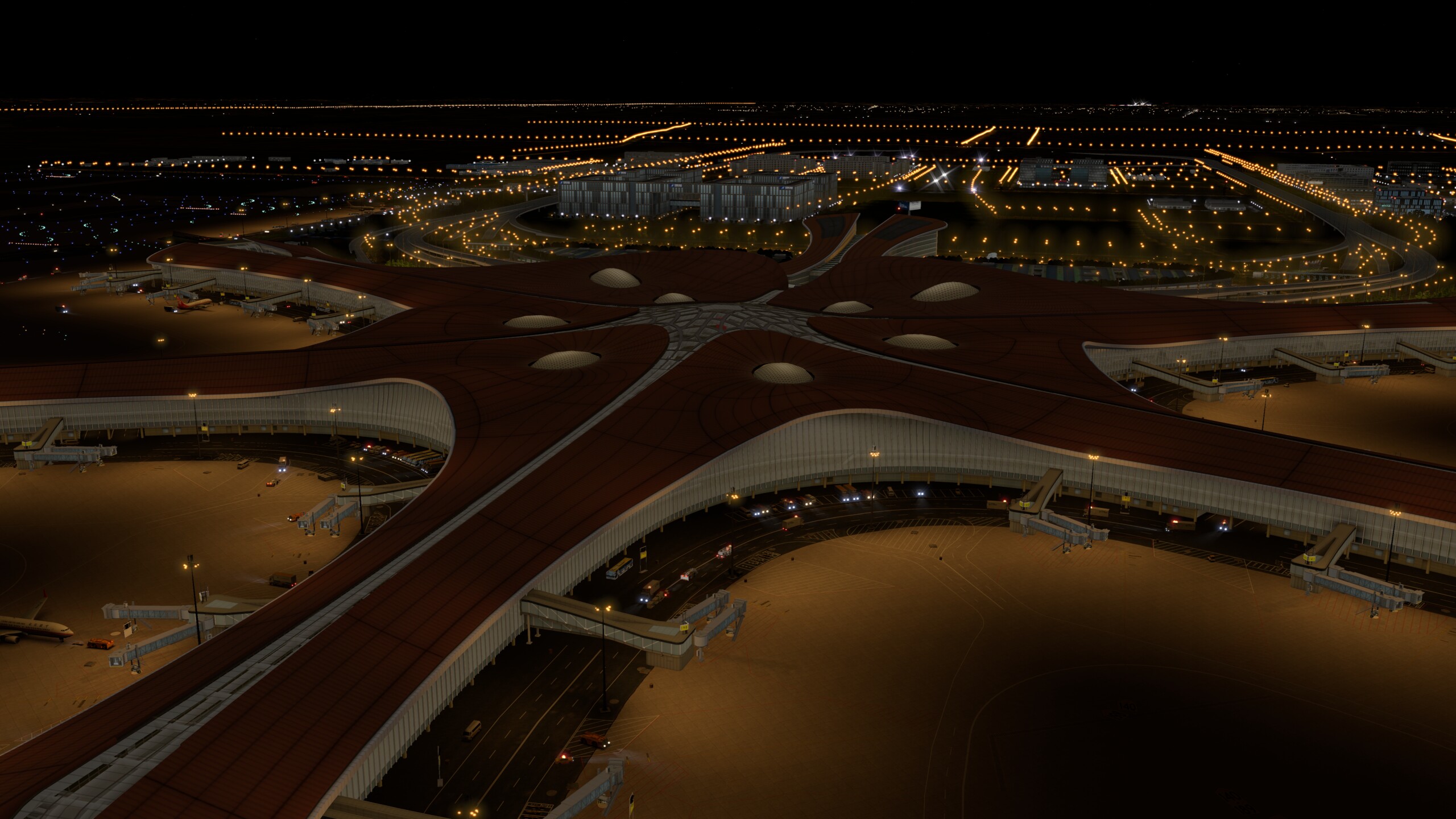 大兴机场伪装拍机-2424 