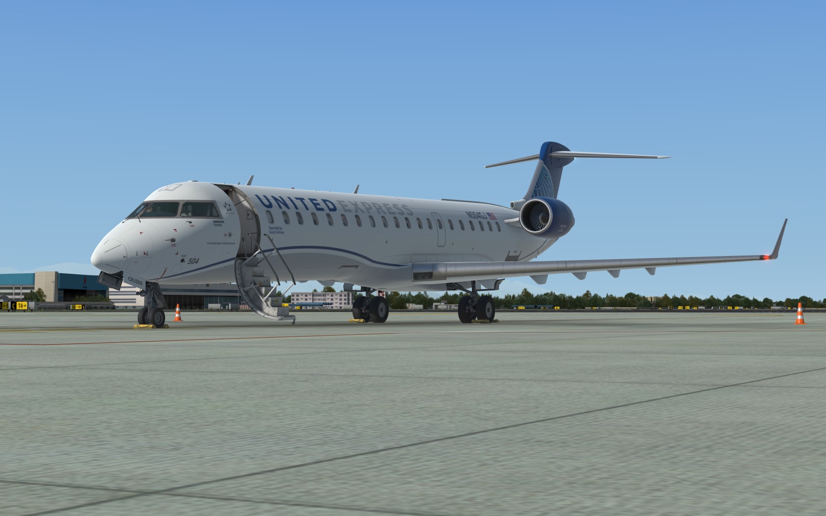 CRJ-550初体验-8012 