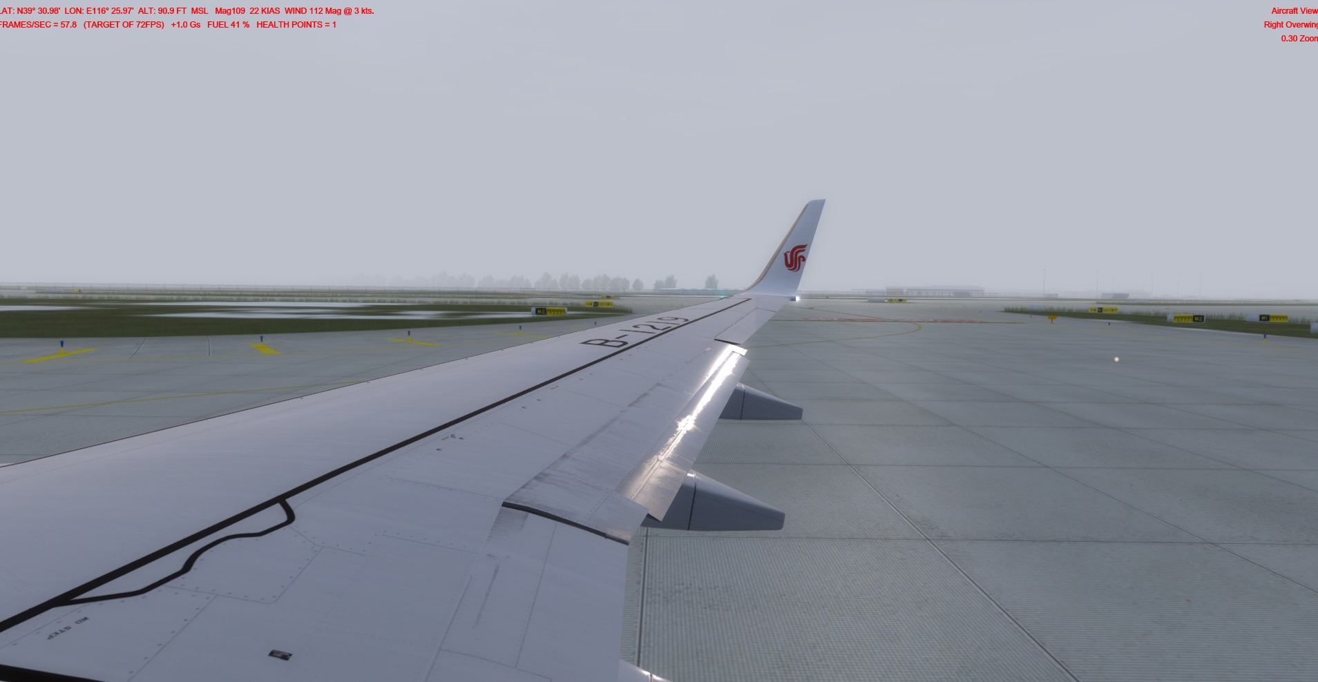 [P3Dv4.5]NGXu-经停绕机检查-7652 