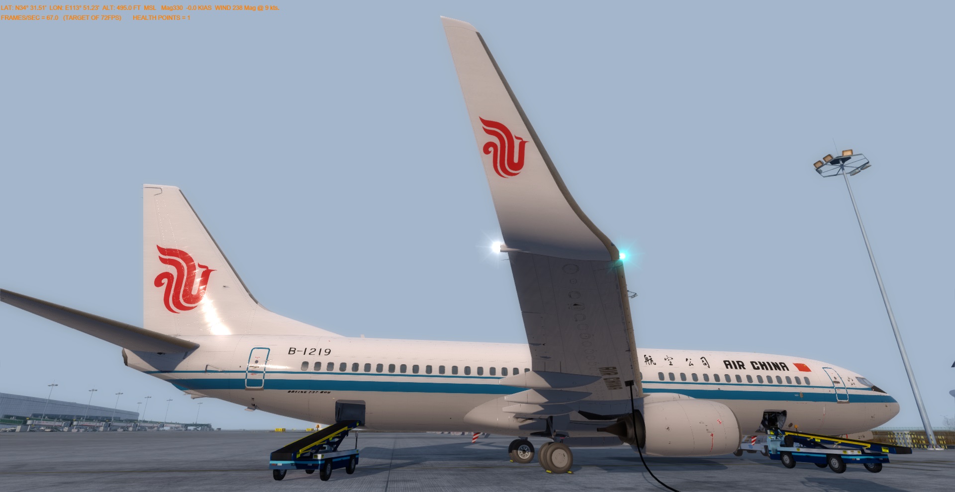 [P3Dv4.5]NGXu-经停绕机检查-370 