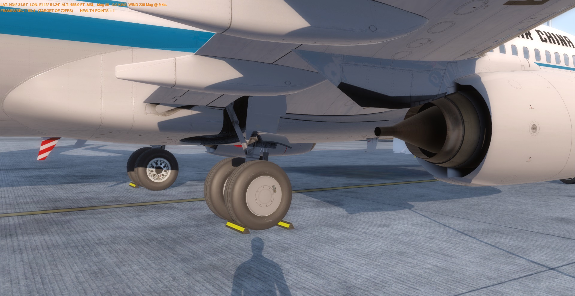 [P3Dv4.5]NGXu-经停绕机检查-6769 