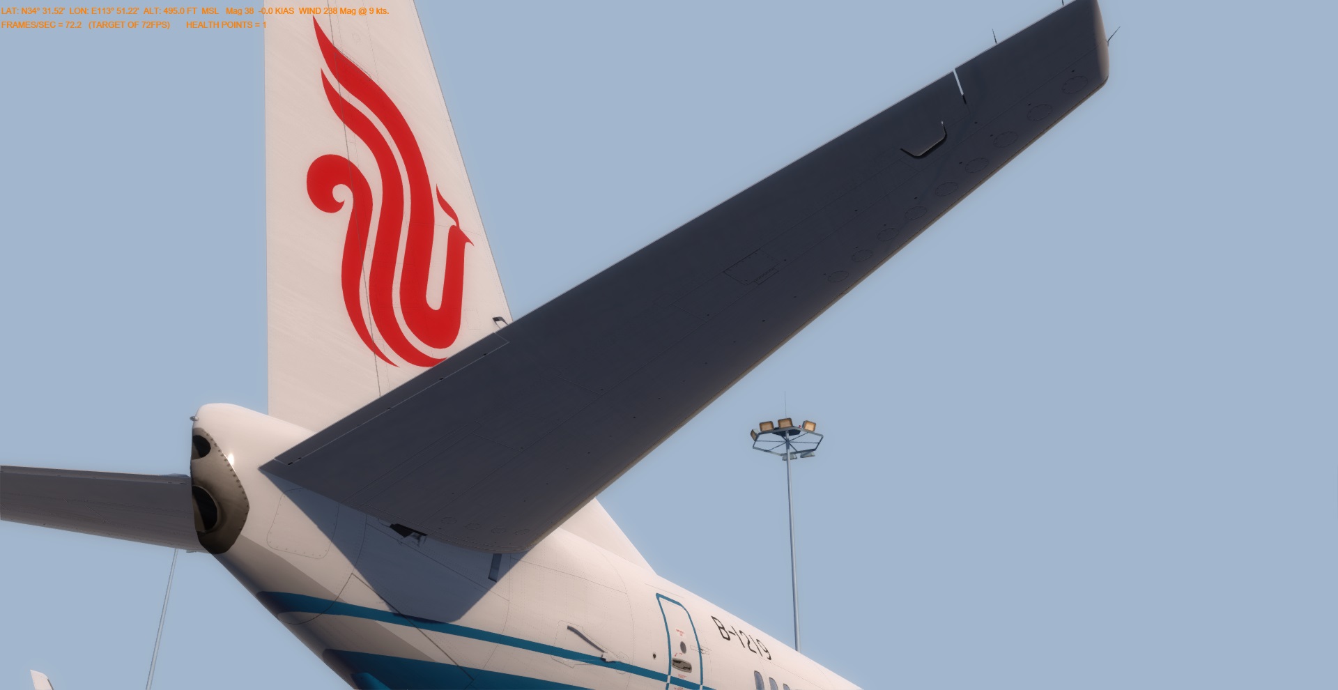 [P3Dv4.5]NGXu-经停绕机检查-2226 