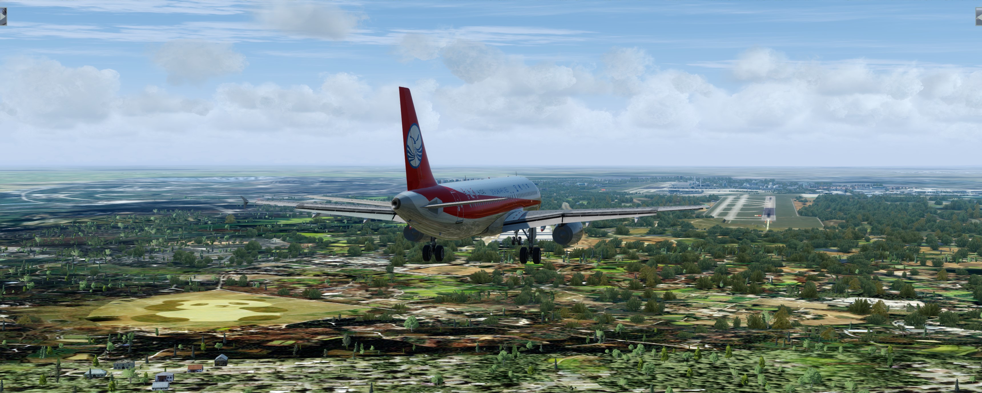 【P3Dv4.5】AS330发售前夕的飞行-5389 