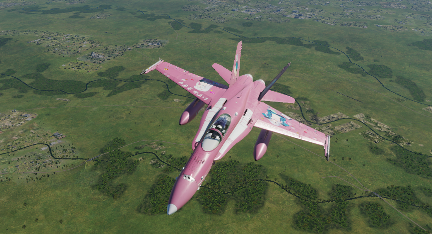 DCS F18 A10C痛机涂装-6837 