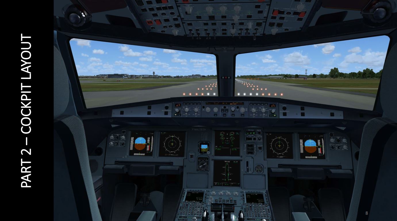 FSX 中文指南 FS LABS AIRBUS空客A320  自动驾驶太方便-7123 
